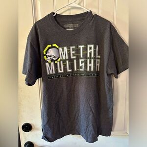 Vintage y2k Metal Mulisha Men's Grey and Green men size large 
T-shirt